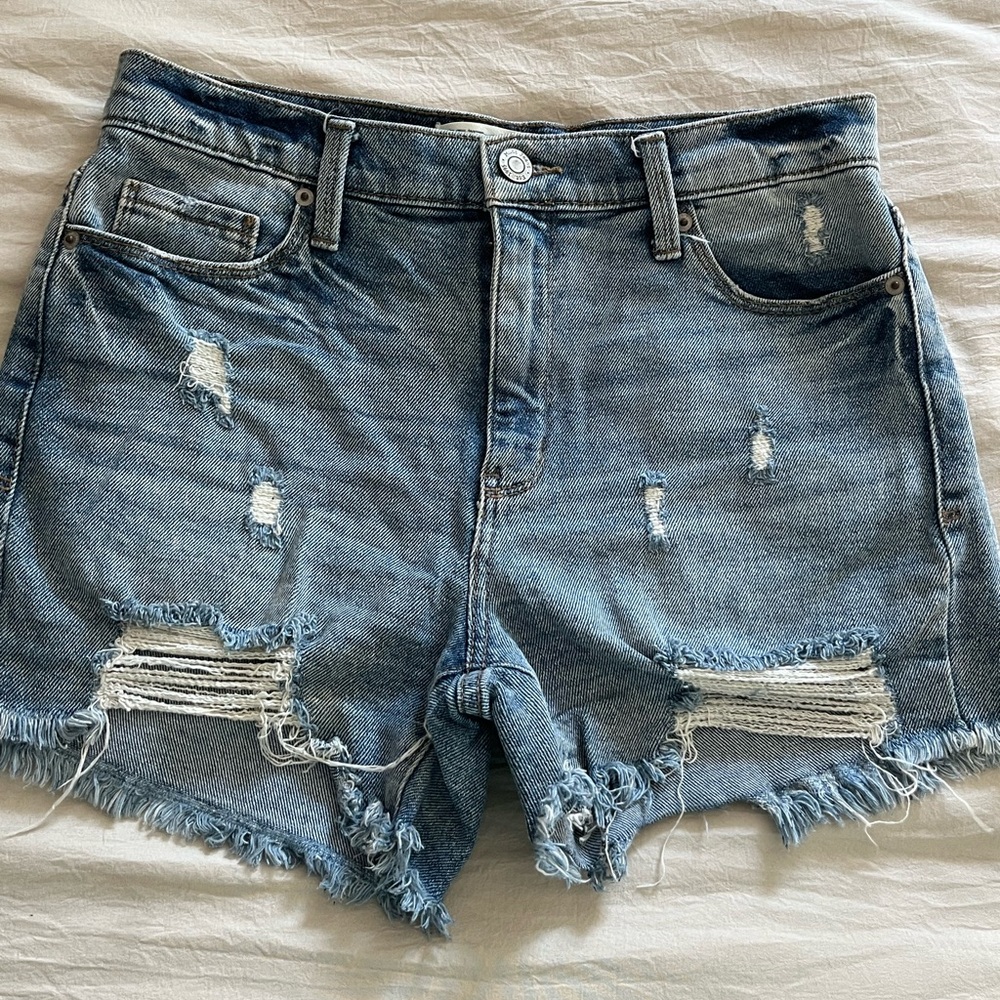 Mudd Distressed Denim Shorts